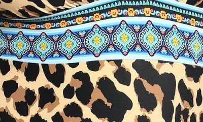 La Blanca Plus Size Running Cross-back One-piece Swimsuit In Brown