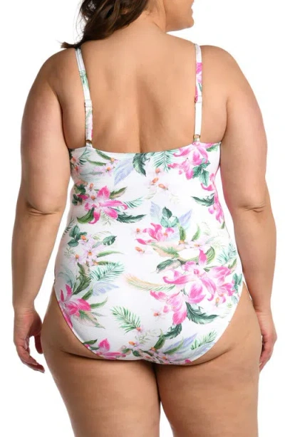 La Blanca Mystic One-piece Swimsuit In White