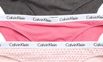 Calvin Klein Pack Of 3 Assorted Bikinis In Multi