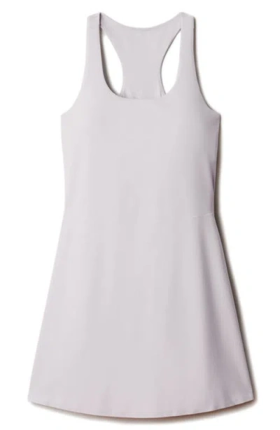 Rhone Course To Court Sport Dress In Grey Lavendsasa In White
