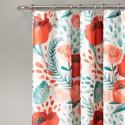 Kirkland's Multicolor Poppy Garden Shower Curtain In Multi