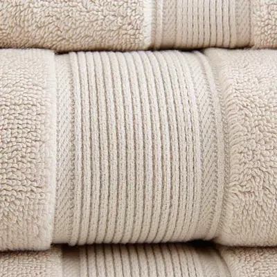 Kirkland's Cotton Bath Towel Set In Brown