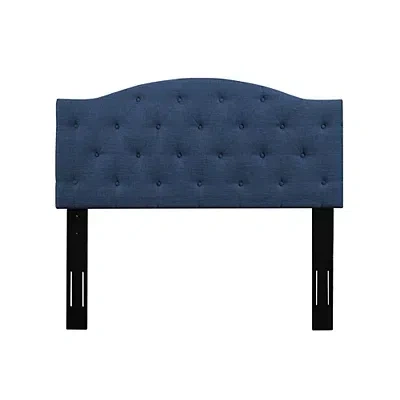 Kirkland's Bryne Button Tufted Full/queen Headboard In Blue