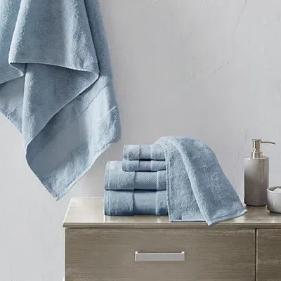 Kirkland's Turkish Cotton Bath Towel Set In Blue