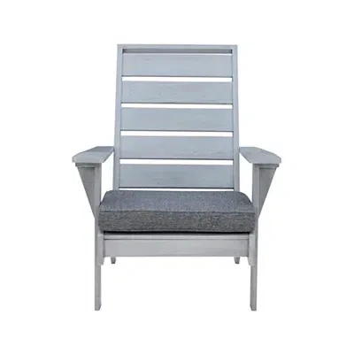 Kirkland's Lanier Chair With Cushion In Gray