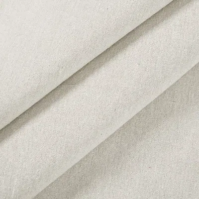 Kirkland's Top Knotted Burlap Curtain Panel Set In White