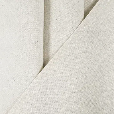 Kirkland's Top Knotted Burlap Curtain Panel Set In White