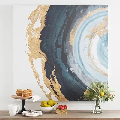 Kirkland's Agate Canvas Art Print In Multi