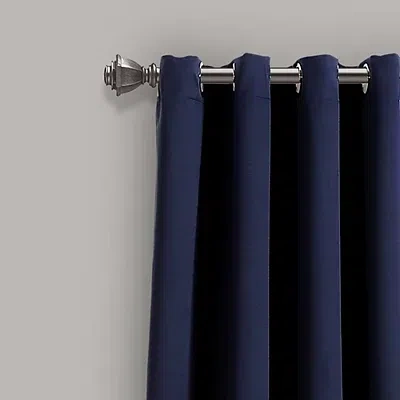 Kirkland's Blackout Curtain Panel Set In Blue