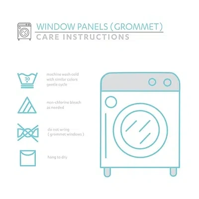 Kirkland's Blackout Curtain Panel Set In Blue