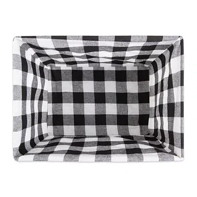 Kirkland's Chicken Wire And Buffalo Check Baskets In Black