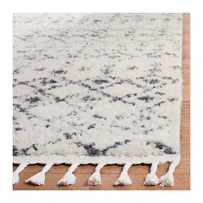 Kirkland's Safavieh Cream And Gray Bergen Weathered Rug In White