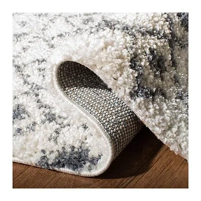 Kirkland's Safavieh Cream And Gray Bergen Weathered Rug In White