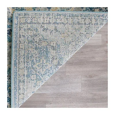 Kirkland's Everley Tile Rug In Green