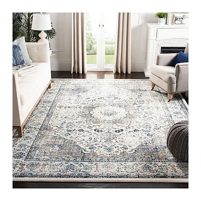 Kirkland's Everley Vintage Rug In Blue