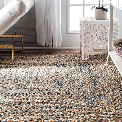 Kirkland's Ella Hand Braided Jute Rug In Brown