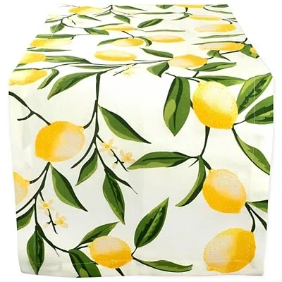 Kirkland's Lemon Bliss Table Runner In Multi