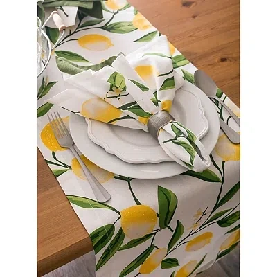 Kirkland's Lemon Bliss Table Runner In Multi