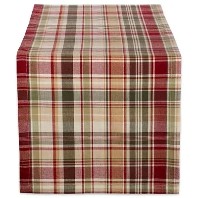 Kirkland's Give Thanks Plaid Table Runner In Multi
