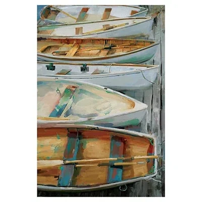 Kirkland's Dockside Canvas Art Print In Multi