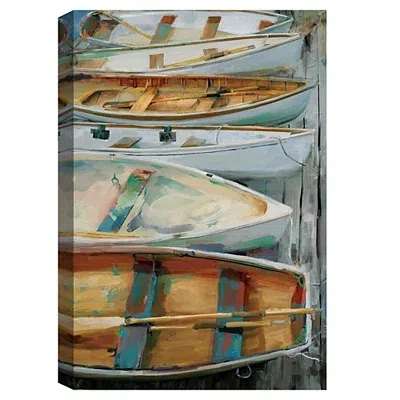 Kirkland's Dockside Canvas Art Print In Multi