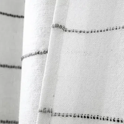 Kirkland's Stripe Ombre Shower Curtain In Gray