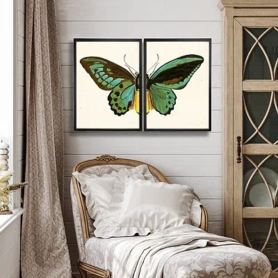 Kirkland's Butterfly Framed Art Prints In Multi