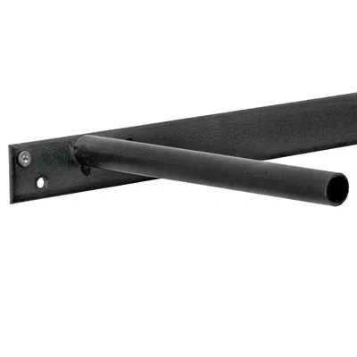 Kirkland's Rustic Floating Wooden Shelf In Brown