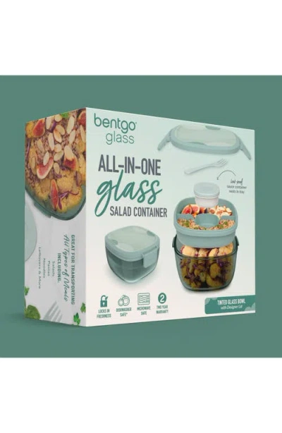 Bentgo All-in-one Glass Salad Container In Green