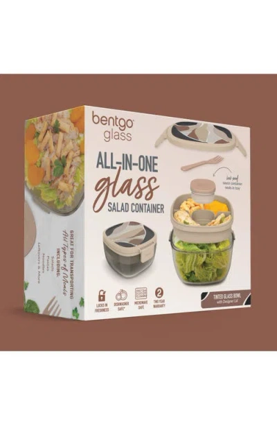 Bentgo All-in-one Glass Salad Container In Brown