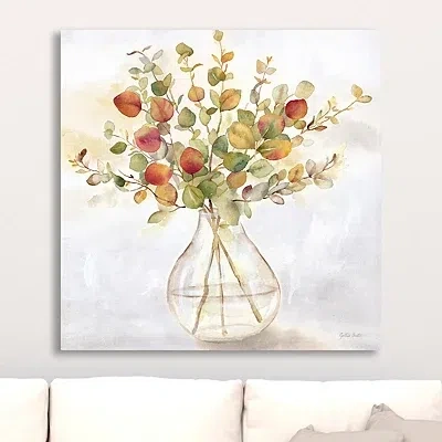 Kirkland's Eucalyptus Vase Spice Ii Canvas Art Print In Multi