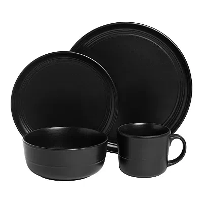 Kirkland's Dinnerware Set In Black