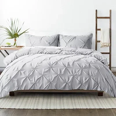 Kirkland's King Duvet Cover Set In Gray