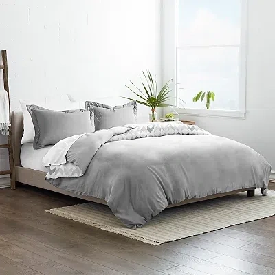 Kirkland's King Duvet Cover Set In Gray