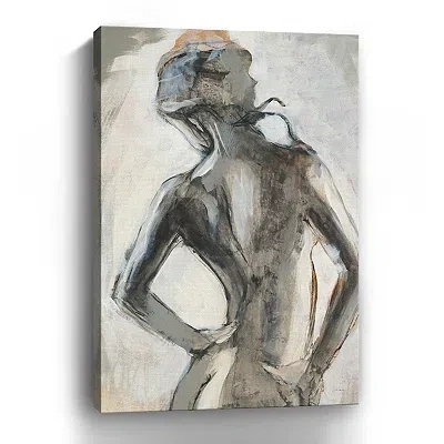Kirkland's Gesture Ii Giclee Canvas Art Print In Gray