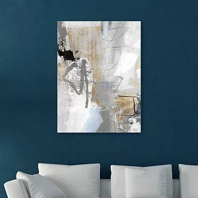 Kirkland's Chromatized Ii Canvas Art Print In Gray