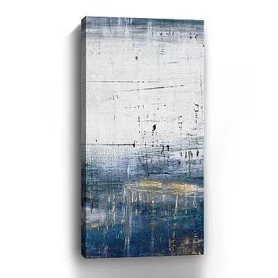 Kirkland's Love Adorned Ii Abstract Canvas Print In Blue