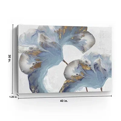 Kirkland's Space Inside Ii Abstract Giclee Canvas Art Print In Blue