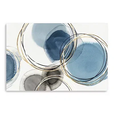 Kirkland's Infinity Indigo Ii Canvas Art Print In Blue