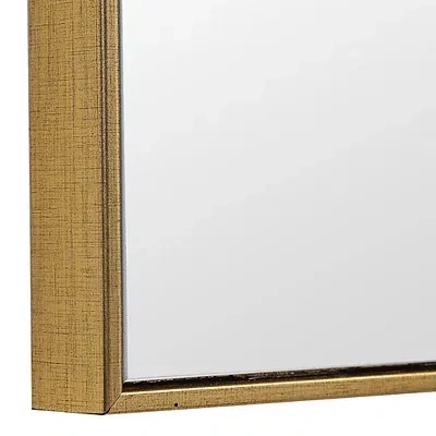 Kirkland's En Simple Rectangular Frame Wall Mirror In Gold