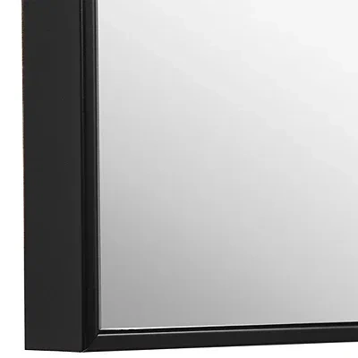 Kirkland's Simple Frame Rectangle Wall Mirror In Black