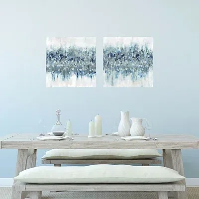 Kirkland's Crossing Abstract Canvas Art Prints In Blue