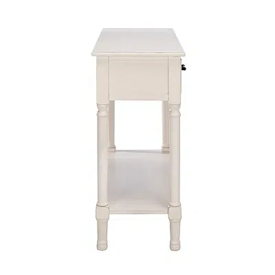Kirkland's Distressed Natural Ronan 2-drawer Console Table In White