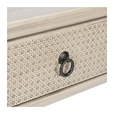 Kirkland's Textured 2-drawer Console Table In Neutral