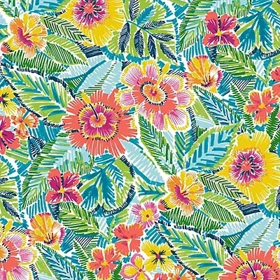 Kirkland's Pensacola Floral Outdoor Chaise Cushion In Multi