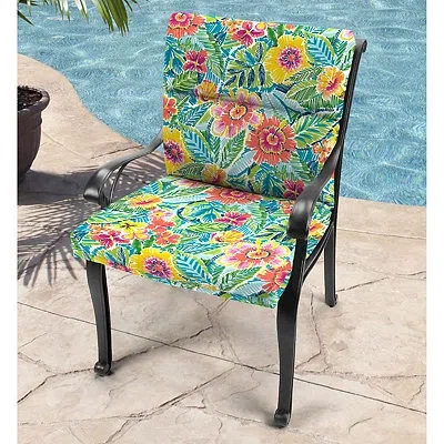 Kirkland's Pensacola Floral Outdoor Chair Cushion In Multi
