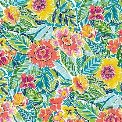 Kirkland's Pensacola Floral Outdoor Chair Cushion In Multi