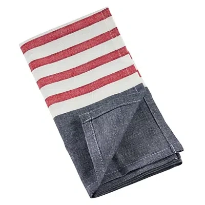 Kirkland's July Fourth Chambray Napkins In Multi