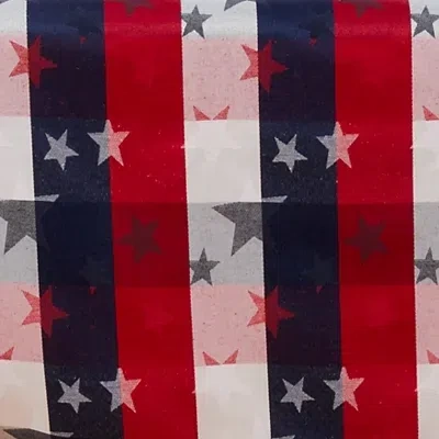 Kirkland's Plaid Stars And Stripes Tablecloth In Multi