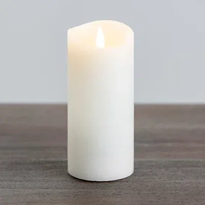 Kirkland's Led Soft Flame Pillar Candle In White